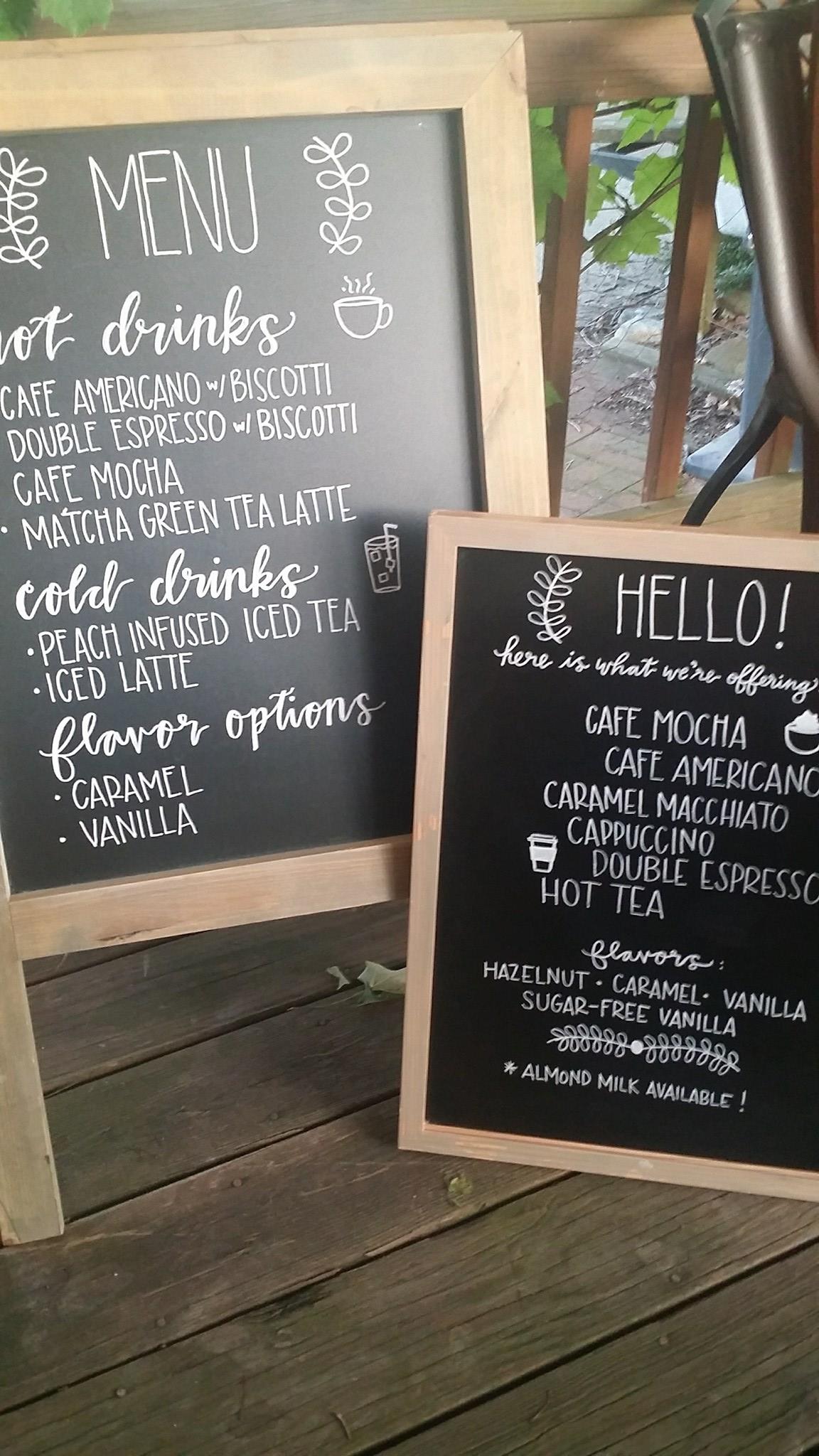 menus Mobile Coffee Catering by Cleveland Espresso